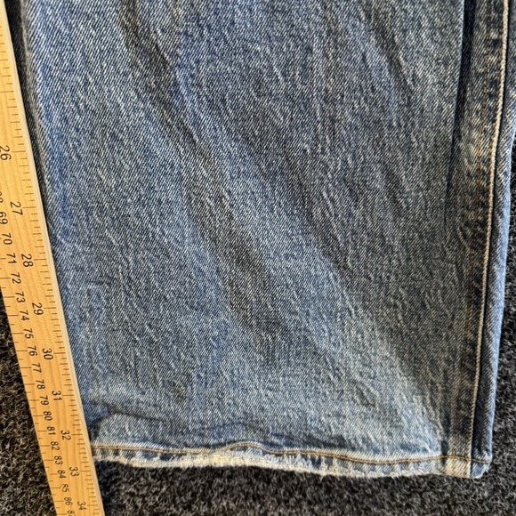Abercrombie & Fitch Women's the 90s Straight Ultra High Rise Jeans Size 31 12 - Picture 6 of 7